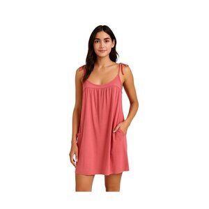 Gap Body Lounge Dress Pink Size L